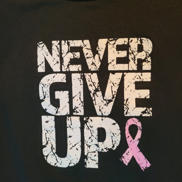 LuLaRoe Leggings & Liv T Shirt Set Breast Cancer Pink Ribbon BCA - Picture 5 of 8